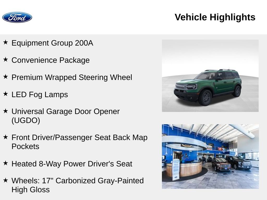 New 2025 Ford Bronco Sport Big Bend w/ Convenience Package video 2