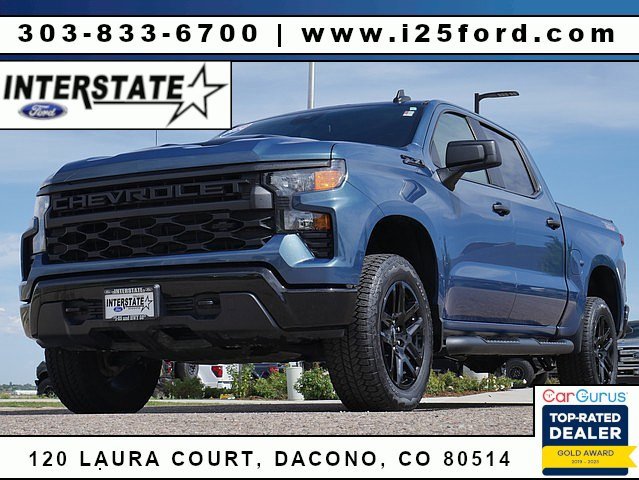 Used 2024 Chevrolet Silverado 1500 Custom Trail Boss w/ Turbomax Blackout Package