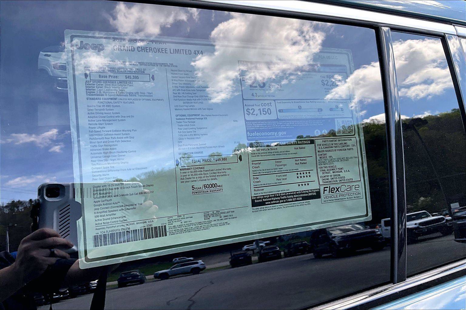 New 2026 Jeep Grand Cherokee Limited w/ Trailer Tow Package image 15