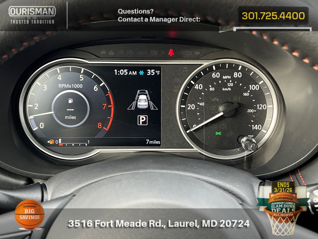 New 2025 Nissan Versa SR w/ Trunk Package image 10