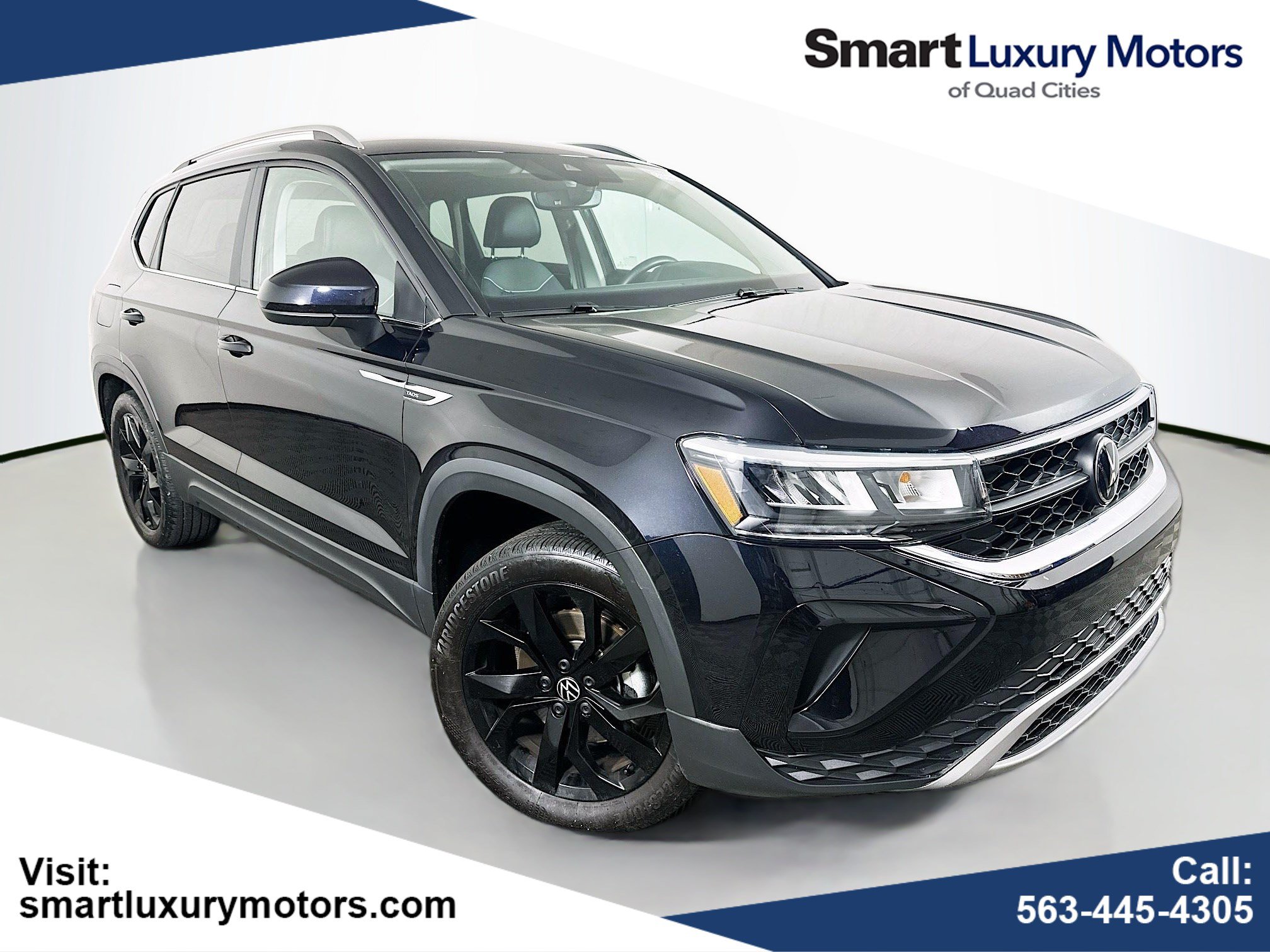 Certified 2023 Volkswagen Taos SE w/ Black Wheel Package