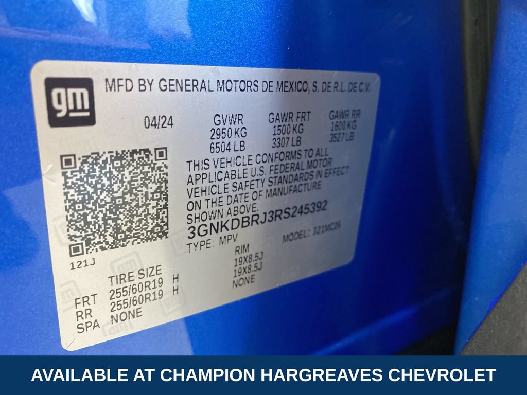 Certified 2024 Chevrolet Blazer EV LT AWD/4WD image 42