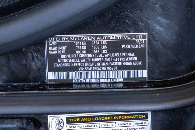 Used 2021 McLaren 765LT RWD image 69
