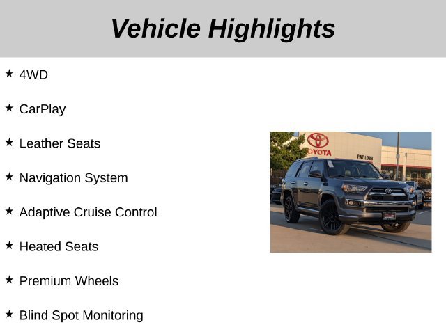 Used 2023 Toyota 4Runner Limited AWD/4WD image 5