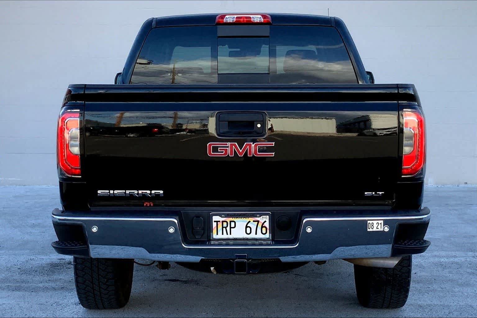 Used 2018 GMC Sierra 1500 SLT w/ Enhanced Driver Alert Package RWD image 3
