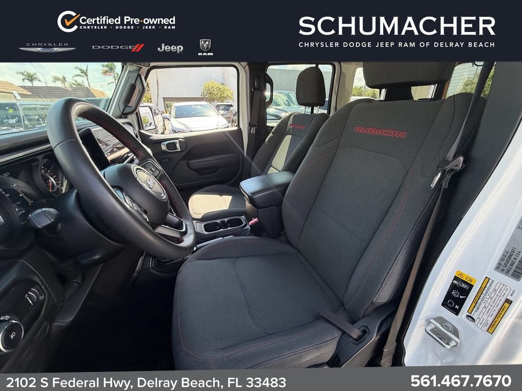 Used 2024 Jeep Wrangler Unlimited Rubicon AWD/4WD image 13