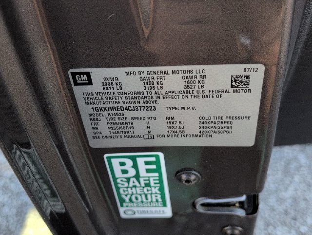 Used 2012 GMC Acadia SLT FWD image 29