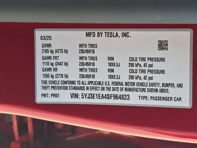 Used 2025 Tesla Model 3 Long Range image 33