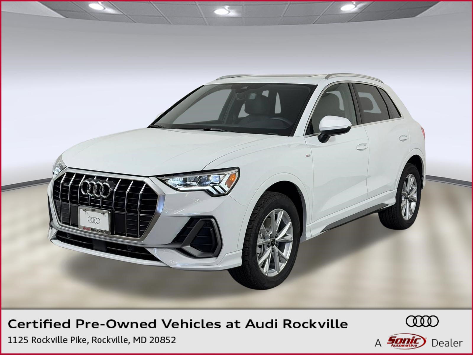 Certified 2025 Audi Q3 2.0T Premium Plus w/ Premium Plus Package