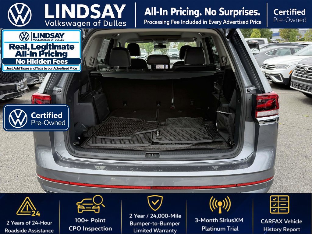 Certified 2024 Volkswagen Atlas SEL Premium R-Line AWD/4WD image 16
