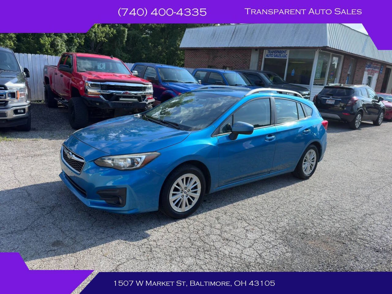 Used 2018 Subaru Impreza 2.0i Premium w/ Eyesight & BSD & Rcta