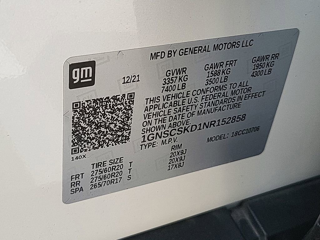 Certified 2022 Chevrolet Tahoe Premier image 34