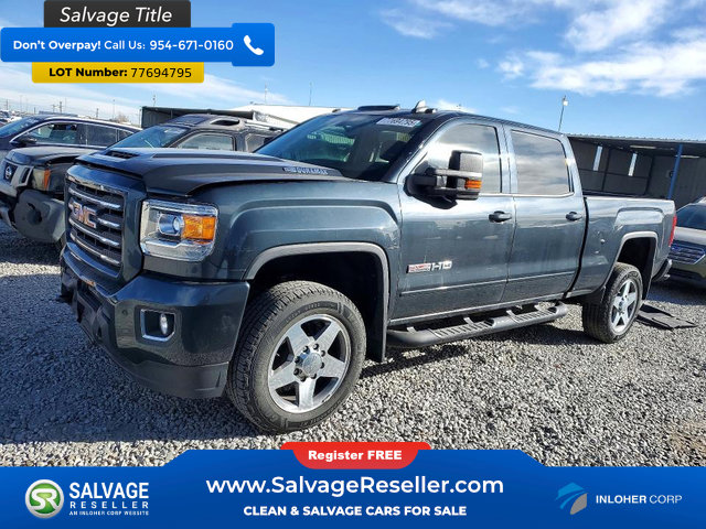 Used 2019 GMC Sierra 2500 SLT w/ Duramax Plus Package AWD/4WD image 1