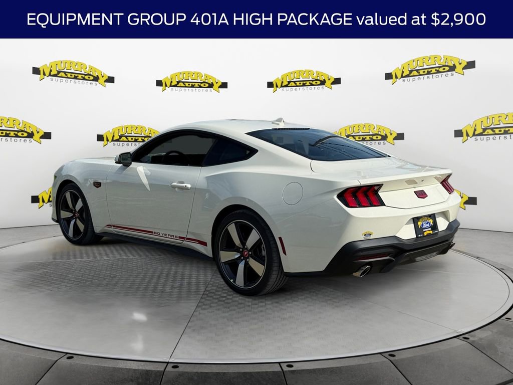 New 2025 Ford Mustang GT Premium w/ 60th Anniversary Package image 4