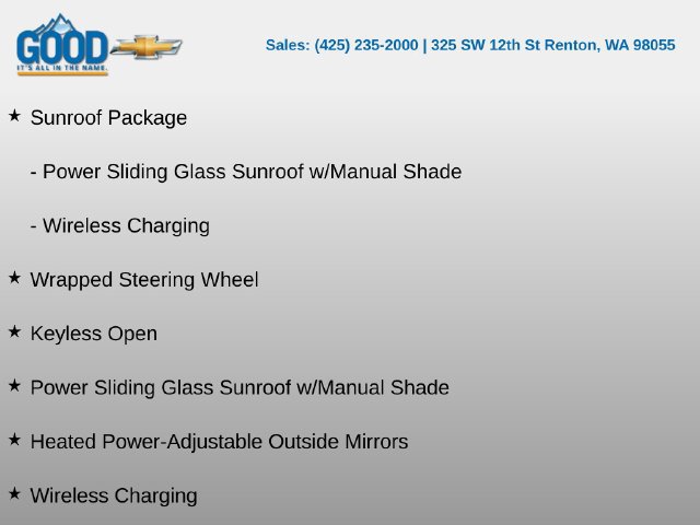 Used 2024 Chevrolet Trax LT w/ Sunroof Package FWD image 10