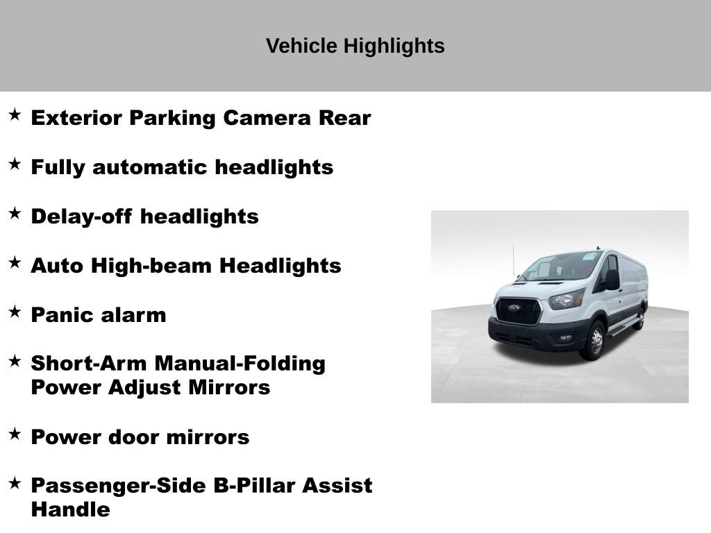 Used 2023 Ford Transit 250 Low Roof AWD w/ Exterior Upgrade Package image 27