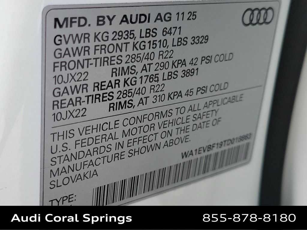 Certified 2026 Audi Q8 Premium Plus AWD/4WD image 29