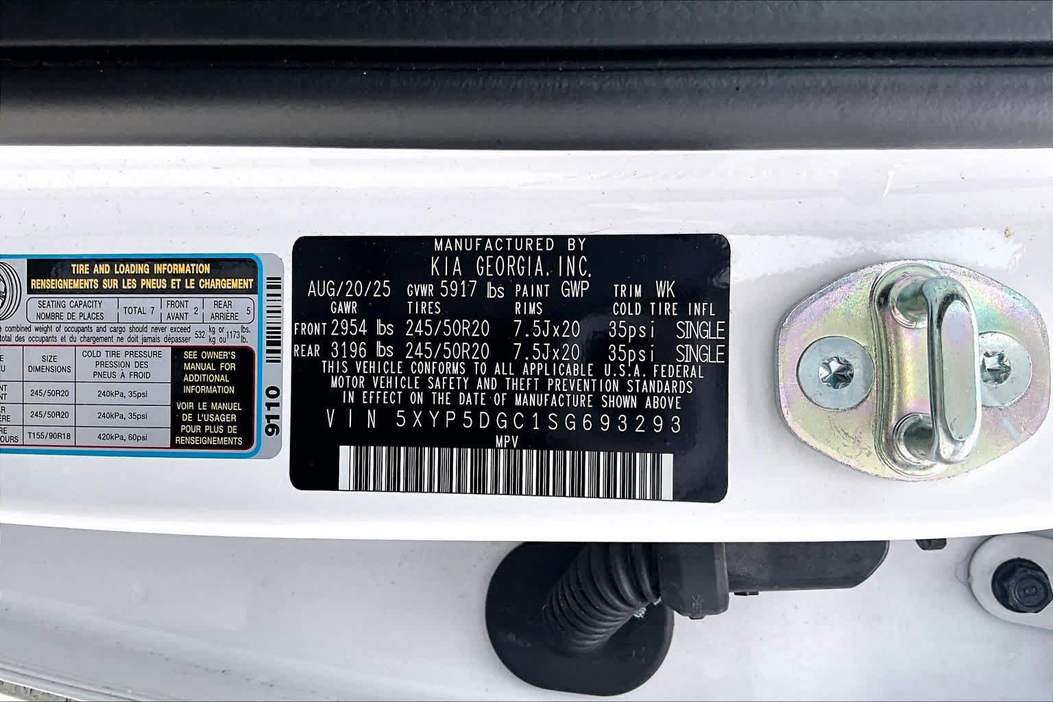 Certified 2025 Kia Telluride SX X-Line AWD/4WD image 33