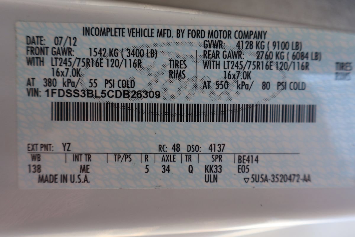 Used 2012 Ford E-350 and Econoline 350 XLT RWD image 43