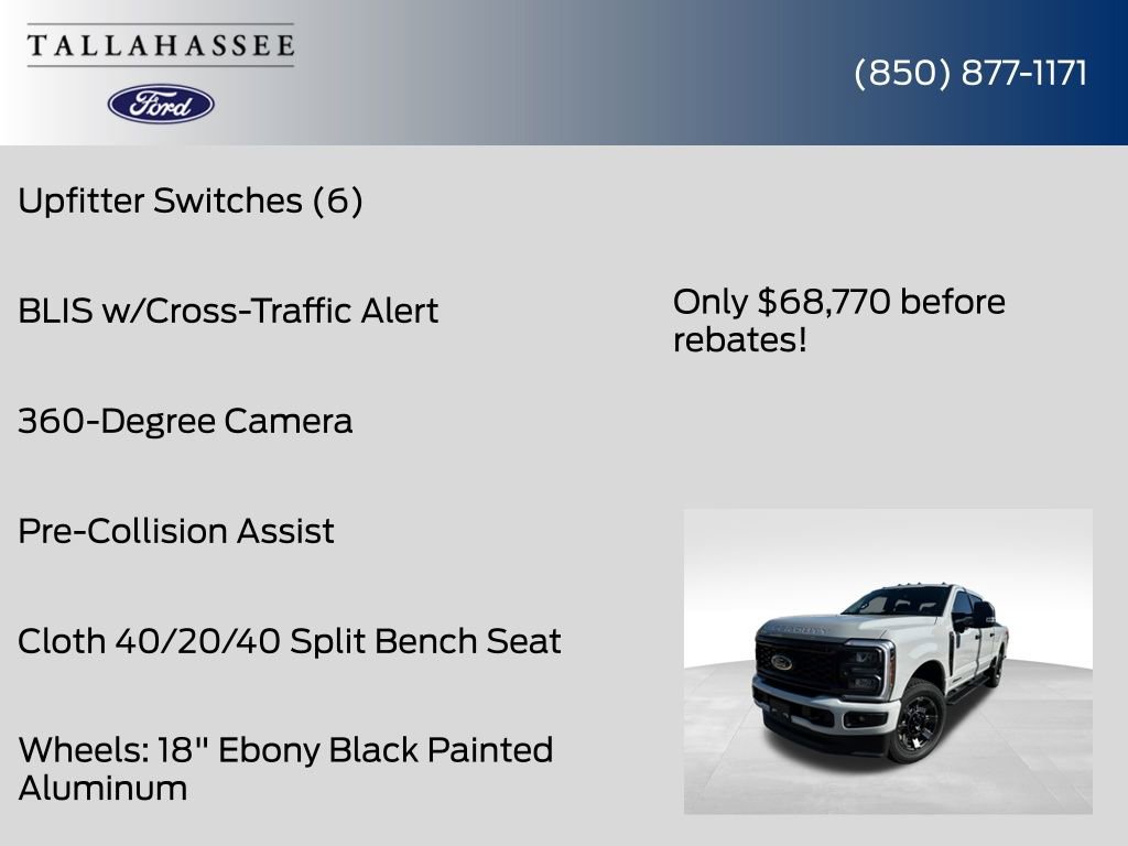 New 2025 Ford F250 XL w/ STX Appearance Package image 26