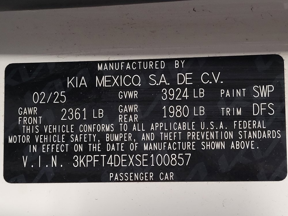 Used 2025 Kia K4 FWD image 33