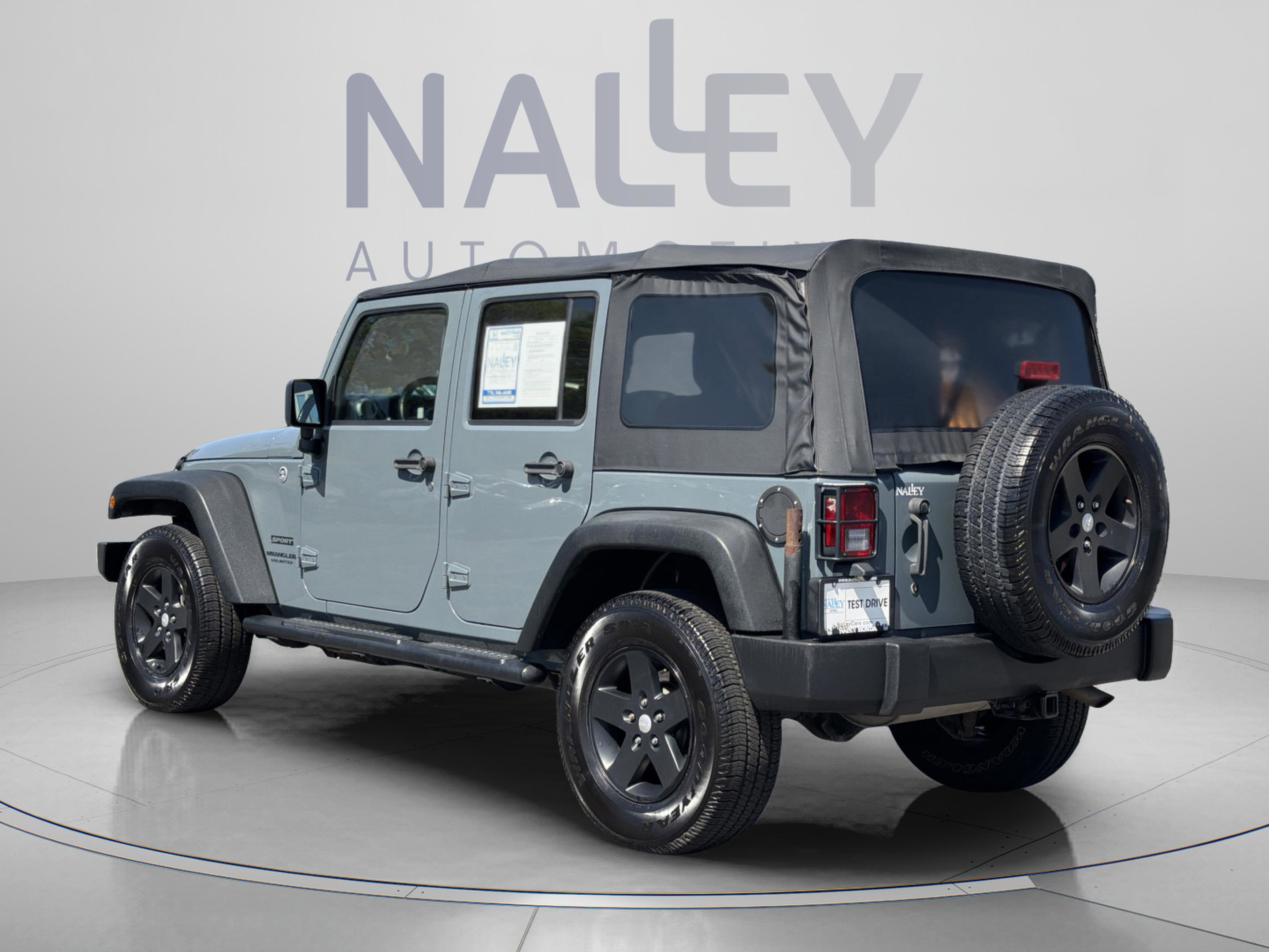 Used 2015 Jeep Wrangler Unlimited Sport w/ Quick Order Package 24S AWD/4WD image 5