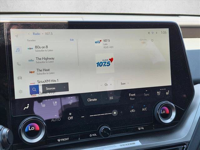 Certified 2025 Lexus TX 350 AWD w/ Technology Package image 13