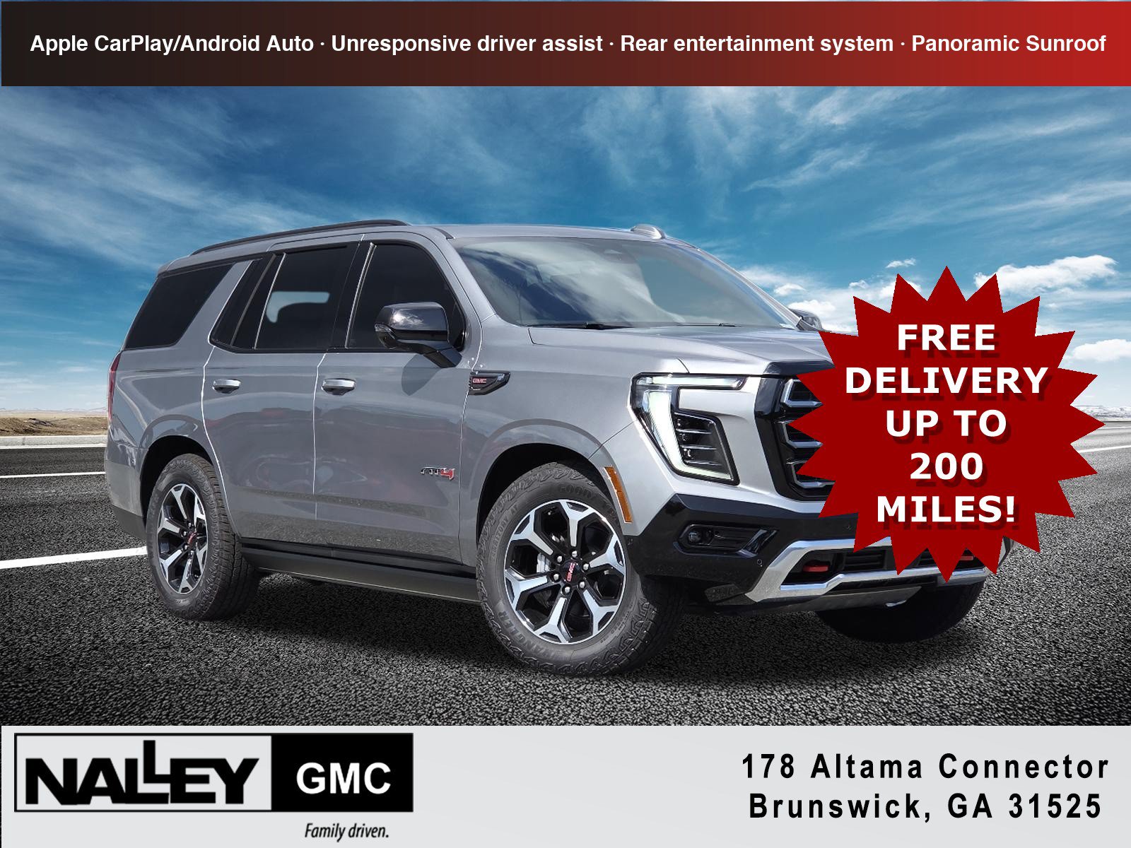 New 2026 GMC Yukon AT4 w/ AT4 Premium Plus Package