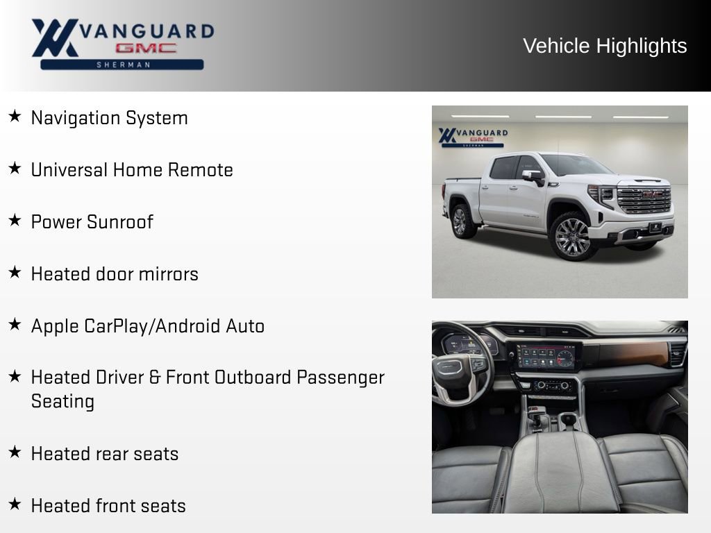 Used 2023 GMC Sierra 1500 Denali w/ Denali Reserve Package AWD/4WD image 5