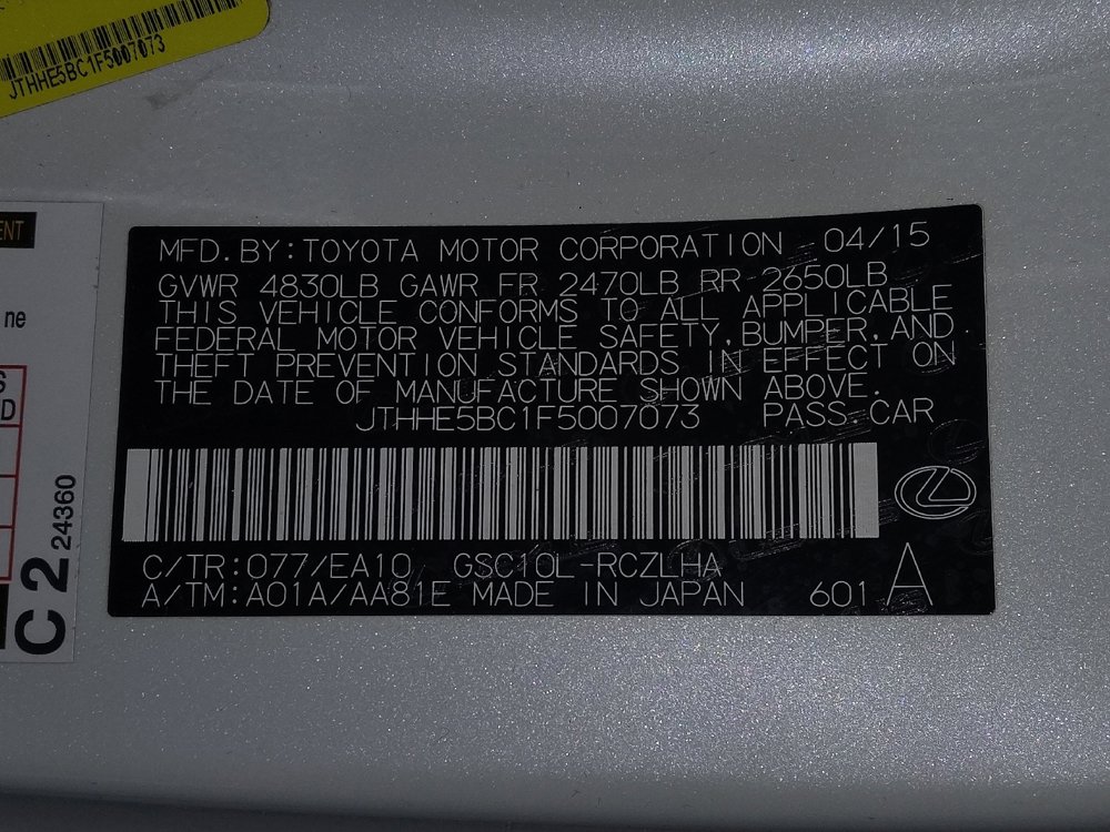 Used 2015 Lexus RC 350 image 33