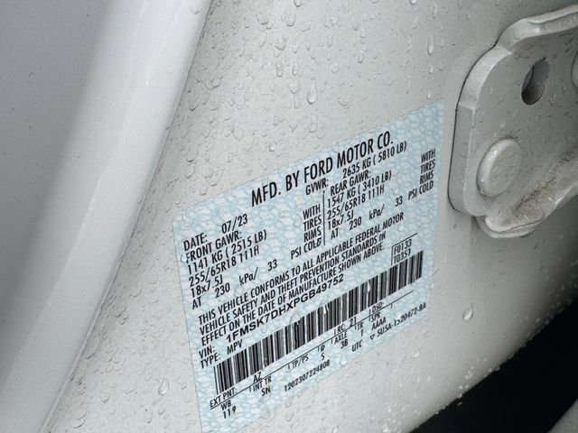 Used 2023 Ford Explorer XLT w/ Equipment Group 202A image 35