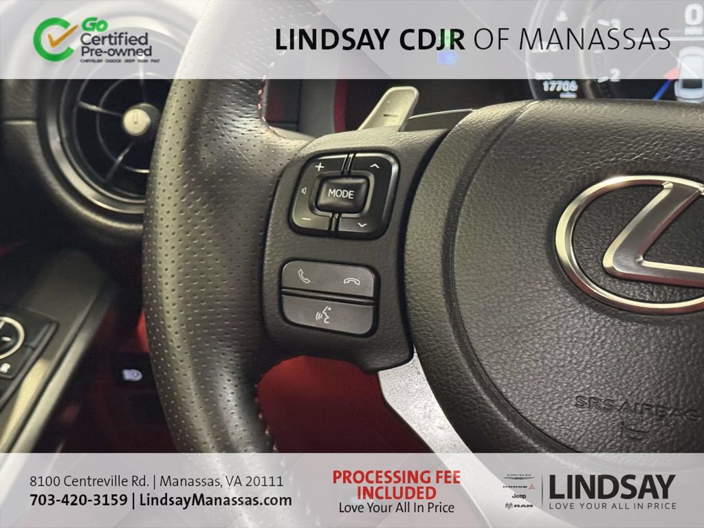 Used 2023 Lexus IS 350 F Sport w/ Memory Package RWD image 30