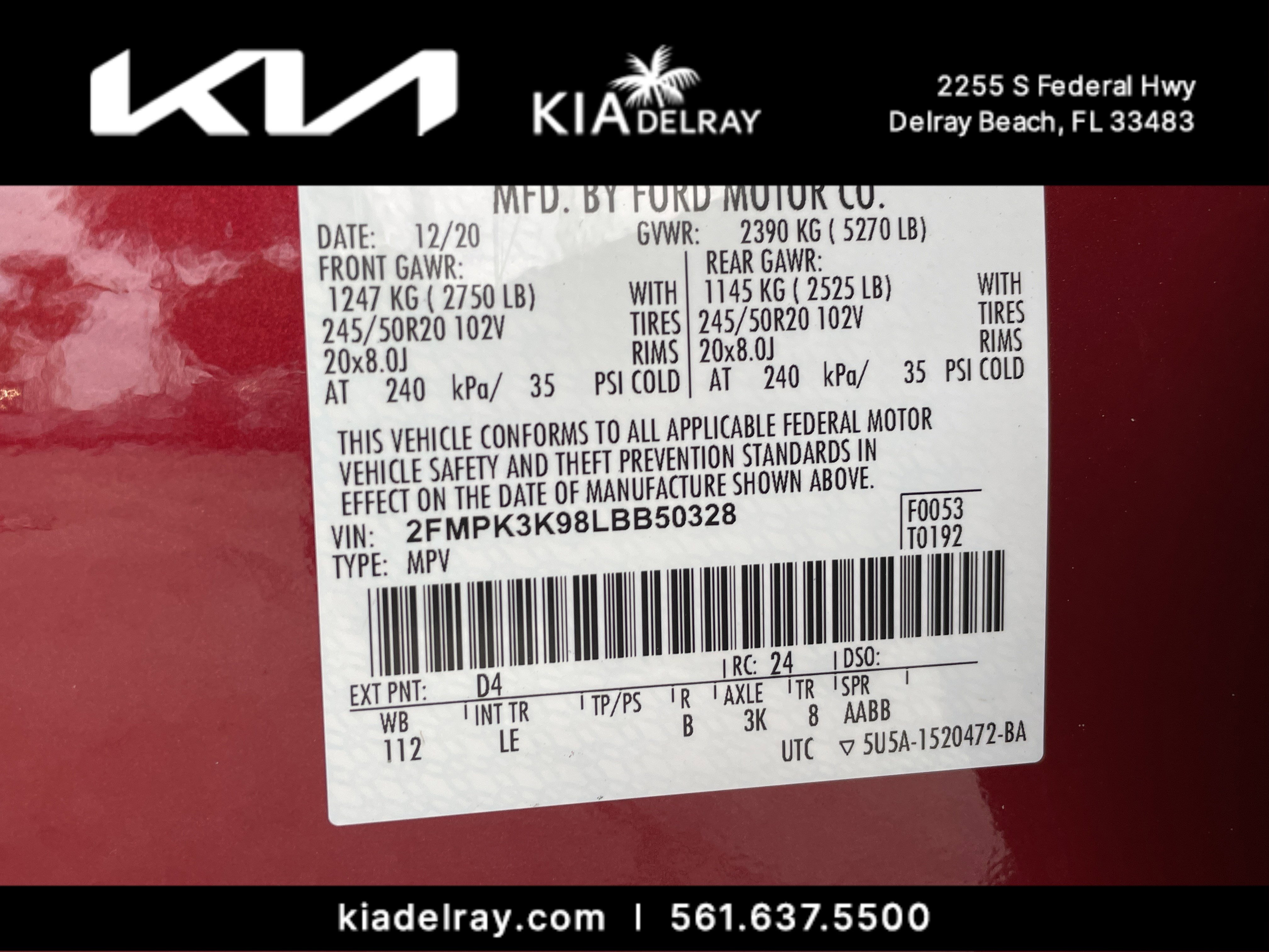 Used 2020 Ford Edge Titanium image 37