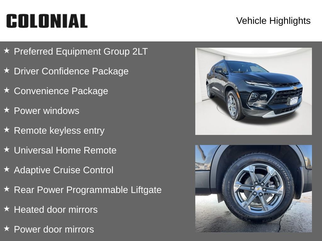 New 2025 Chevrolet Blazer LT w/ Convenience Package AWD/4WD image 4