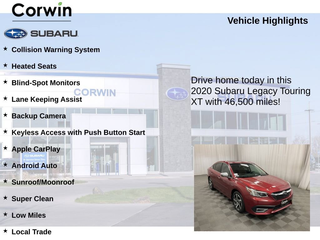 Used 2020 Subaru Legacy Touring XT image 6