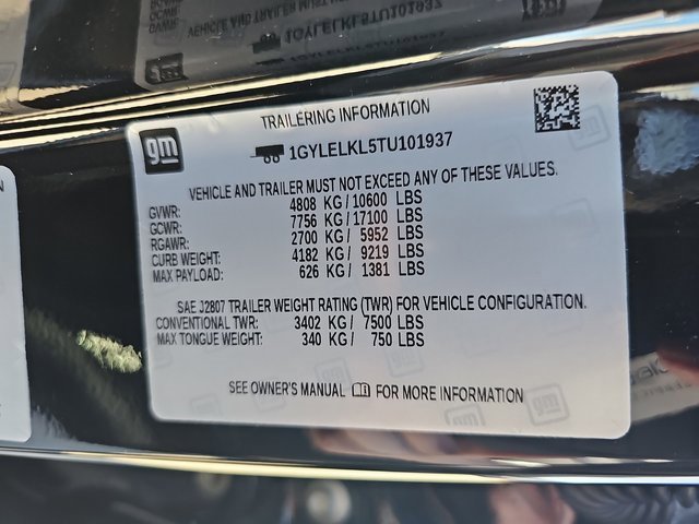 New 2026 Cadillac Escalade IQL Sport 1 w/ LPO, ONYX Package image 36
