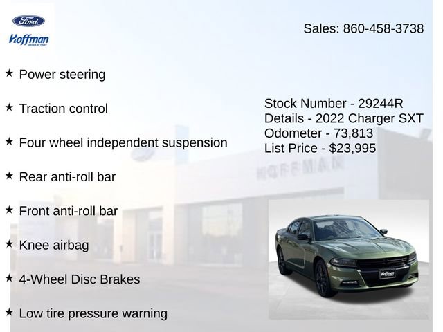 Used 2022 Dodge Charger SXT w/ Blacktop Package AWD/4WD image 25