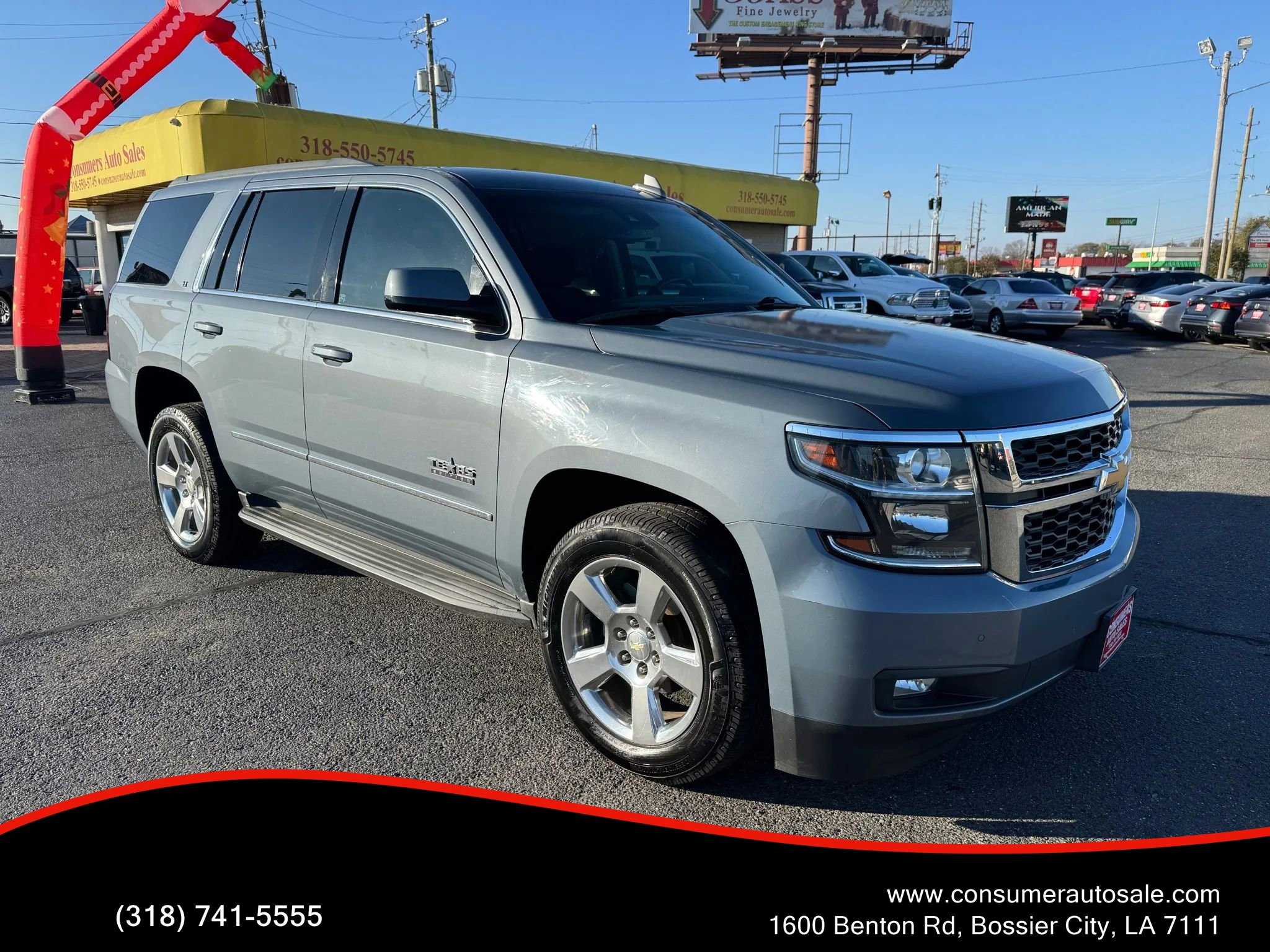 Used 2016 Chevrolet Tahoe LT w/ Texas Edition Package RWD image 1