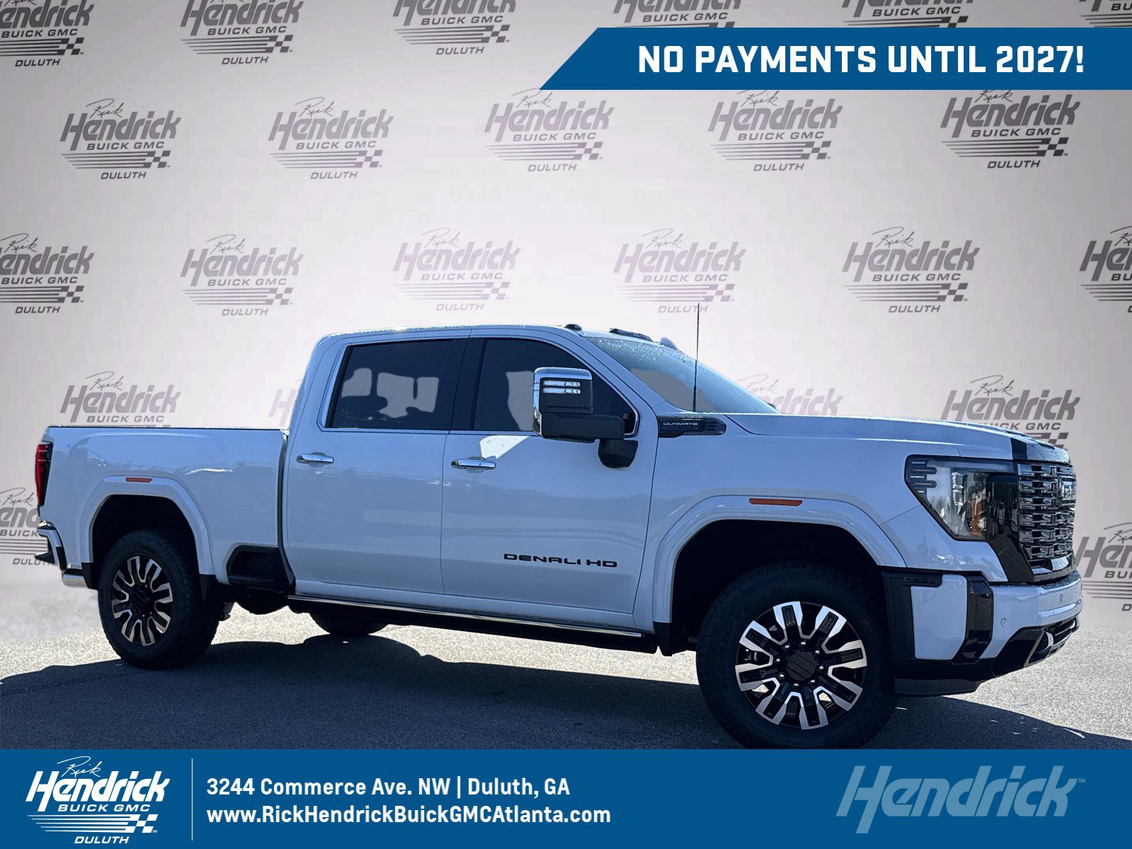 New 2026 GMC Sierra 2500 Denali Ultimate w/ LPO, Black Badging Package AWD/4WD image 1