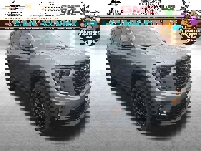 New 2026 GMC Acadia Elevation w/ Black Edition