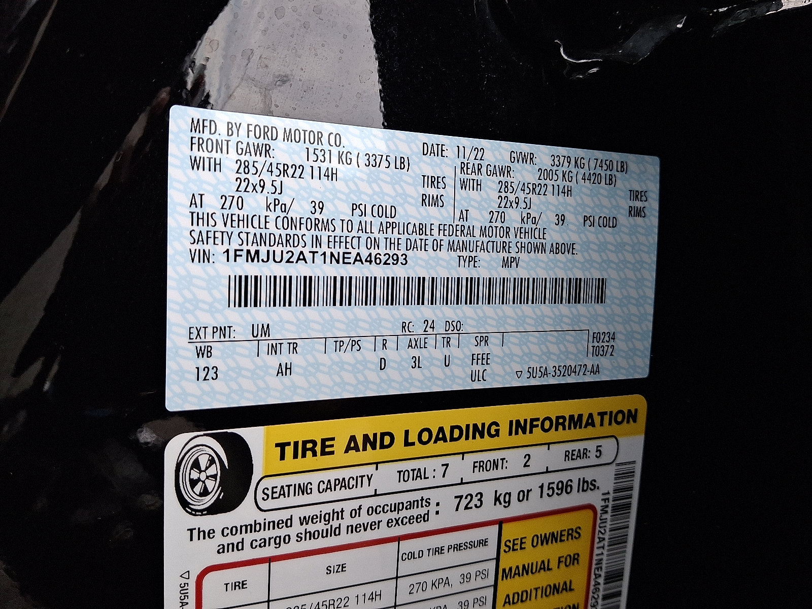 Used 2022 Ford Expedition Limited AWD/4WD image 28