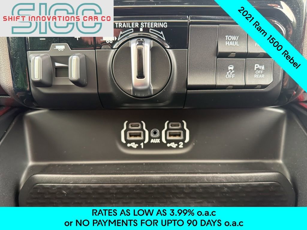 Used 2021 RAM 1500 Rebel w/ Leather & Sound Group AWD/4WD image 16