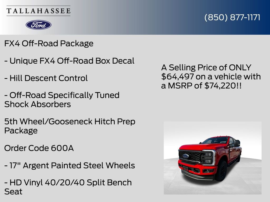 New 2026 Ford F250 XL w/ STX Appearance Package AWD/4WD image 25