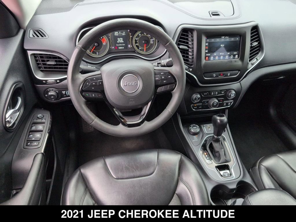 Used 2021 Jeep Cherokee Latitude Plus w/ Sun & Sound Group AWD/4WD image 13