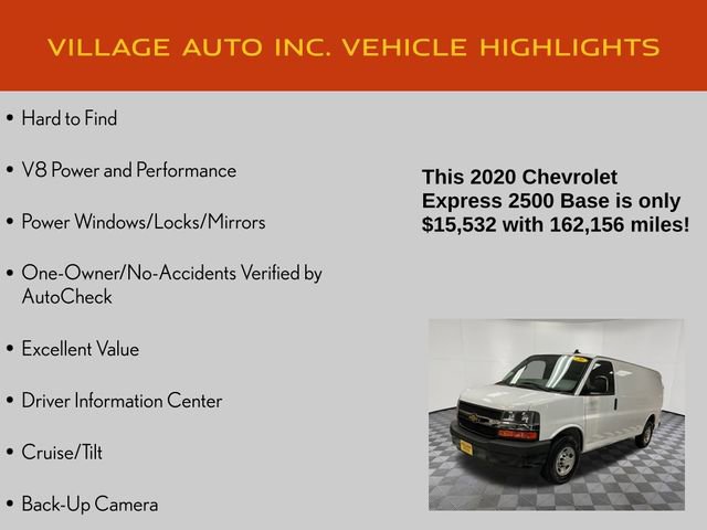 Used 2020 Chevrolet Express 2500 w/ Communications Package image 7