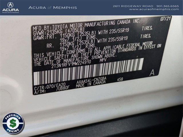 Used 2021 Toyota RAV4 Limited image 30