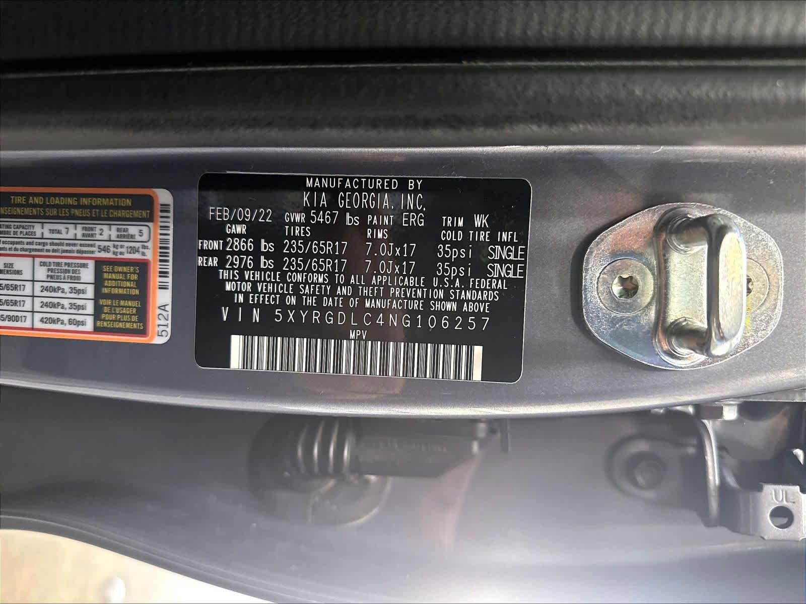 Used 2022 Kia Sorento LX AWD/4WD image 22