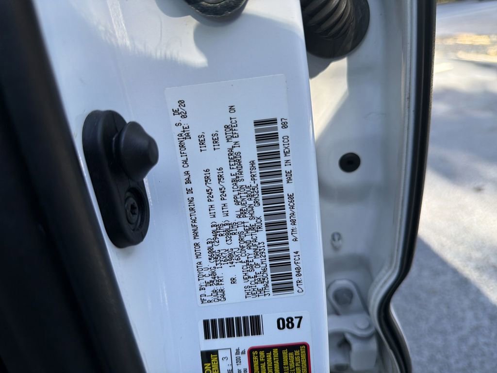 Used 2020 Toyota Tacoma SR5 image 59