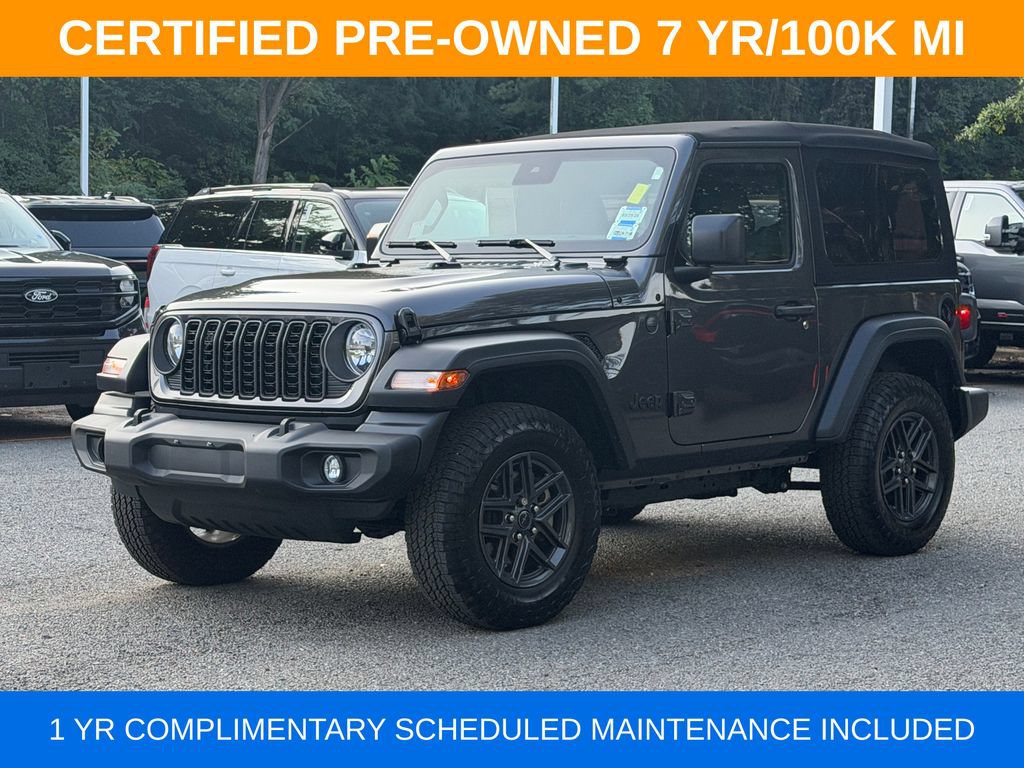 Used 2024 Jeep Wrangler Sport AWD/4WD image 3