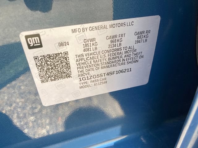Certified 2025 Chevrolet Malibu RS FWD image 24